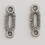 Charm Bar 2 anelli N°03 Argento 