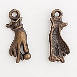 Charm a mano N°11 Bronzo