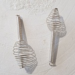 Coppa a cono a spirale N°12 Argento.