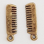 Pettine per capelli Charm Bronzo