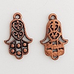 Ciondolo a mano Hamsa N°02 Bronzo