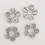 Charm floreale in metallo N°108 Argento