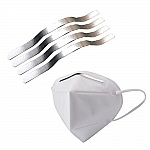 15 pezzi Striscia per ponte nasale Accessorio per maschera termica N°01 Barra nasale