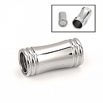 Chiusura magnetica Acciaio inox 06 mm Argento N°03