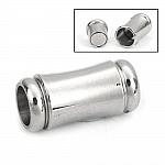 Chiusura magnetica Acciaio inox 06 mm Argento N°04
