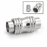 Chiusura magnetica Acciaio inox 06 mm Argento N°05
