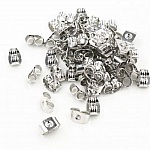 10 Spingi orecchini in argento invecchiato