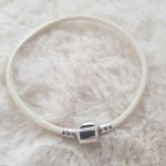 Bracciale europeo a clip semplice 01 DA 15 A 23 CM Avorio