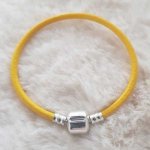 Bracciale europeo a clip semplice 01 DA 15 A 23 CM Giallo