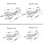 Chiusura in acciaio inox 4 x 16 mm Argento