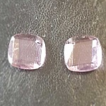 Pendente quadrato in vetro sfaccettato N°02-01