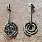 PM Chiusura a spirale in bronzo