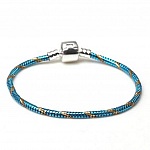 Bracciale europeo a clip 19 cm Chiusura liscia N°27-01