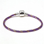 Bracciale europeo a clip 19 cm Chiusura liscia N°27-02