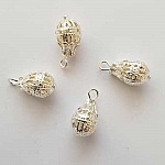 Ciondolo a goccia in argento traforato N°01-01