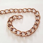 1 metro di catena piatta N°01 18 x 12 mm