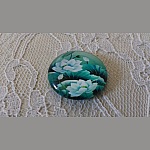 cabochon in vetro rotondo 20mm fiore 01-036 