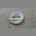 vetro cabochon rotondo 25 mm baffi 028 