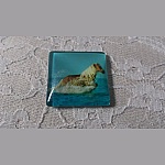 cabochon quadrato in vetro 30mm 022 