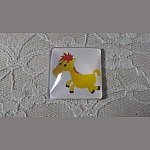 cabochon quadrato in vetro 30 mm 005 