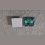 cabochon quadrato in vetro 25 mm 047 