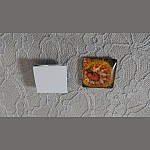 cabochon quadrato in vetro 25 mm 036 