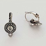 Portaorecchini Dormeuse N°103-02 x 1 Paio Argento