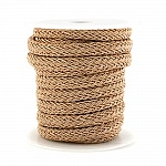 Corde polyester Regaliz 4 x 7 mm Brun Clair