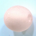 Perle Polaris Mat Ronde 20 mm Light Peach 01 x 1 Pièce