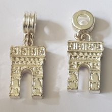 Ciondolo Arco di Trionfo placcato argento