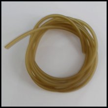 1 metro di corda cava in Pvc 5 mm verde oliva