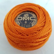 Perline di cotone da ricamo su rocchetto, DMC n. 8 - 10 g
