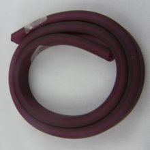 0,50 Cm PVC rettangolo cavo Fushia Dark