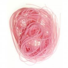 1 metro di filo in PVC rosa da 1,5 mm.