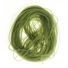 1 metro di filo in PVC da 1,5 mm verde oliva.