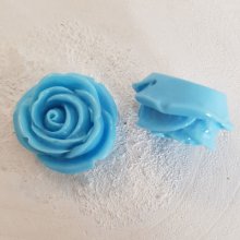 Fiore sintetico N°03-15 blu cielo