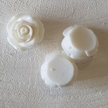 Fiore sintetico 20 mm N°01-03 Bianco