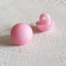 Bottoni fantasia per bambini e neonati motivo Demi Boule N°04-06 Rosa