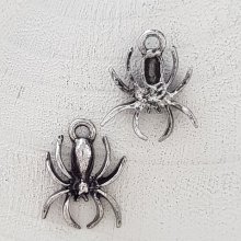 Ciondolo a forma di ragno N°01 Argento