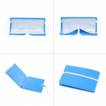 Organizzatore di clip in plastica blu scuro