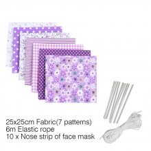 Set di materiali per maschere Viola