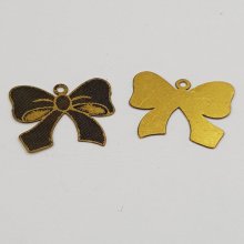 Fascino papillon N°17 Fascino papillon in metallo dorato