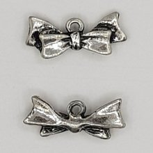 Ciondolo papillon in argento N°20 ciondolo papillon in metallo argentato