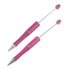 Penna decorativa rosa scuro per personalizzazione x 1 pezzo