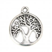 Ciondolo albero della vita in argento N°01