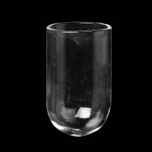 Palline di vetro tubo 01 di 24 mm 5 pezzi