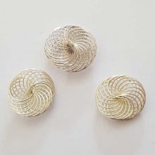 18 mm spirale d'argento N°03