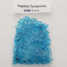 Micro bille Pépite Turquoise sachet de 4 Grammes