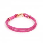 Bracciale europeo doppio Uni Fushia