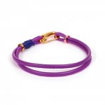 Bracciale europeo doppio Uni viola